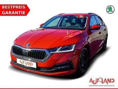 Brugt Skoda Octavia Clever 150 HK (110 kW) 2021 Rød Stationcar