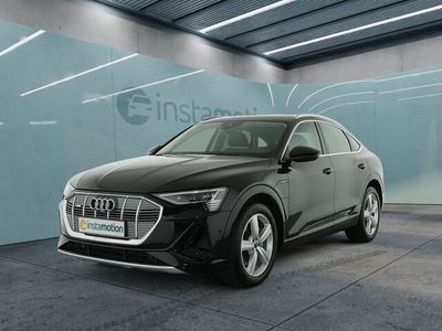 Second-hand Audi e-tron Sportback S-Line 300 kW (408 CP) 2022 Negru SUV