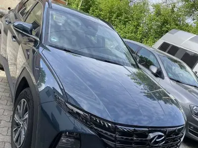 Gebraucht Hyundai Tucson Select 150 PS (110 kW) 2021 Blau SUV