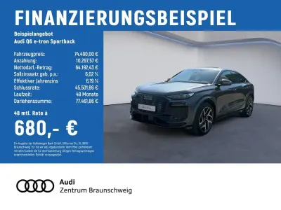 Neu Audi Q6 Sportback e-tron Sport 225 kW (306 PS) 2026 Grau SUV