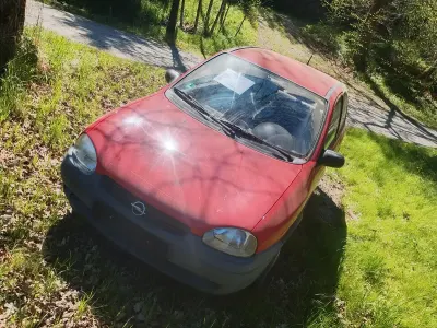 Second-hand Opel Corsa 45 CP (33 kW) 1994 Roșu Hatchback
