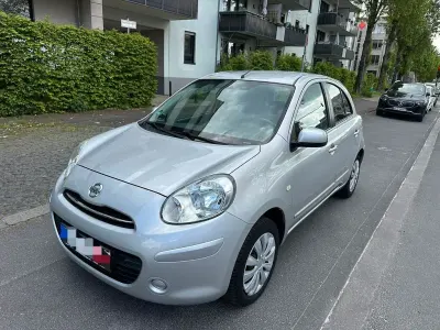 Gebraucht Nissan Micra Acenta 80 PS (58 kW) 2012 Silber Kleinwagen