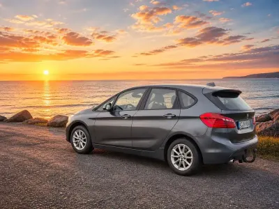 Gebraucht BMW 216 Active Tourer 116 PS (85 kW) 2017 Grau Van / Kleinbus