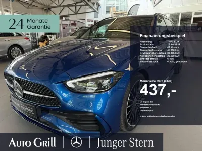 Gebraucht Mercedes C180 AMG Line Premium 170 PS (125 kW) 2025 Spektralblau metallic Kombi