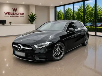 Gebraucht Mercedes A250 AMG line 224 PS (164 kW) 2018 Schwarz Limousine