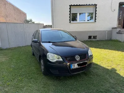 Gebraucht VW Polo Comfortline 69 PS (50 kW) 2008 Schwarz Kleinwagen