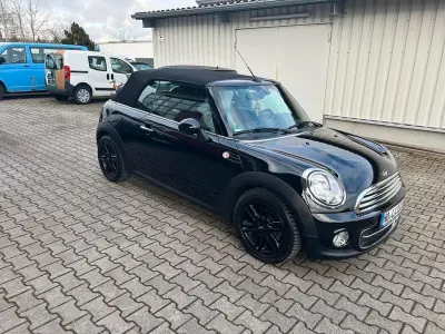 Gebraucht Mini Cooper D Cabriolet 111 PS (81 kW) 2014 Schwarz Cabrio