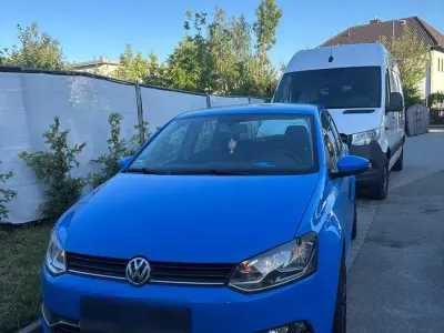 Gebraucht VW Polo 90 PS (66 kW) 2015 Blau Kleinwagen