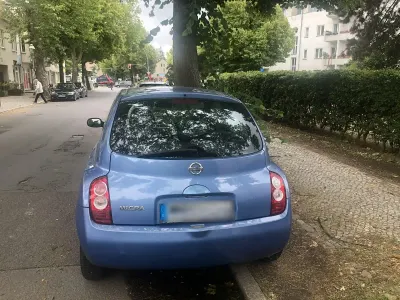 Gebraucht Nissan Micra 80 PS (58 kW) 2004 Blau Kleinwagen