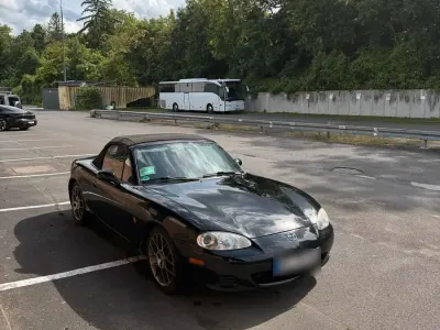 Gebraucht Mazda MX5 145 PS (106 kW) 2004 Schwarz Cabrio