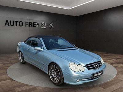 Gebraucht Mercedes CLK500 Avantgarde 306 PS (225 kW) 2003 Hellblau Cabrio