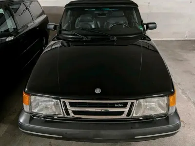 Gebraucht Saab 900 Cabriolet 160 PS (117 kW) 1989 Schwarz Cabrio