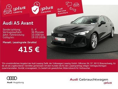 Gebraucht Audi A5 Sport 204 PS (150 kW) 2025 Mythosschwarz metallic Kombi
