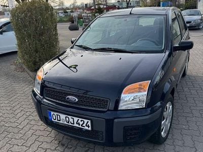 Gebraucht Ford Fusion 80 PS (58 kW) 2007 Blau Kleinwagen
