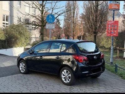 Gebraucht Opel Corsa Selection 90 PS (66 kW) 2016 Schwarz Kleinwagen