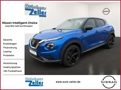 Second-hand Nissan Juke Tekna 114 CP (83 kW) 2025 Albastru SUV