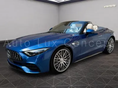 Gebraucht Mercedes SL43 AMG Premium Plus 381 PS (280 kW) 2023 Blau Cabrio