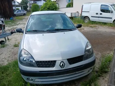 Gebraucht Renault Clio 2003 Silber Kleinwagen