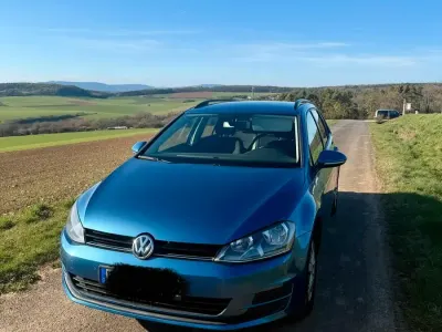 Brugt VW Golf VII 105 HK (77 kW) 2014 Blå Stationcar