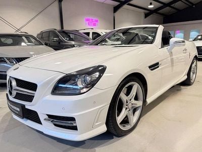 Gebraucht Mercedes SLK200 AMG line 184 PS (135 kW) 2013 Weiß Cabrio