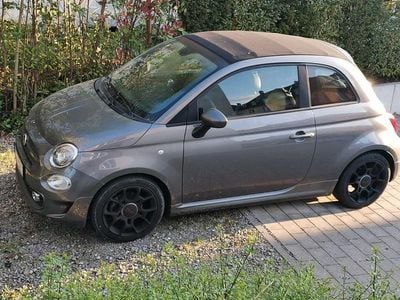 Used Fiat 500C Lounge 69 HP (50 kW) 2017 Grey Cabriolet