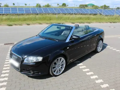 Gebraucht Audi A4 Cabriolet 163 PS (119 kW) 2009 Schwarz Cabrio
