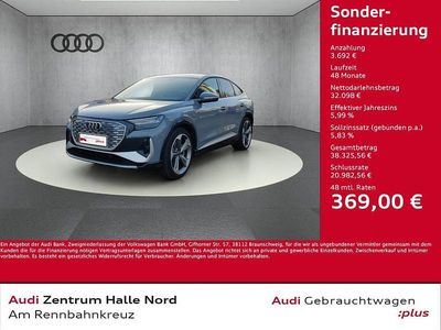 Kieselgrau Gebraucht 2021 Audi Q4 Sportback e-tron Ambiente SUV | 35.790 € (Teuer)