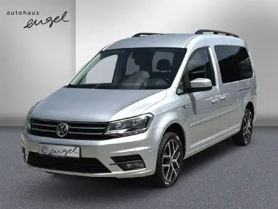 Gebraucht VW Caddy Maxi Comfortline 150 PS (110 kW) 2020 Silber Van / Kleinbus