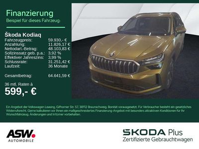 Bronx gold metallic Gebraucht 2025 Skoda Kodiaq Selection SUV | 59.930 €