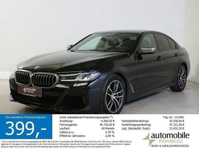 Usado BMW M550 Performance 530 HP (389 kW) 2022 Cinzento Sedan