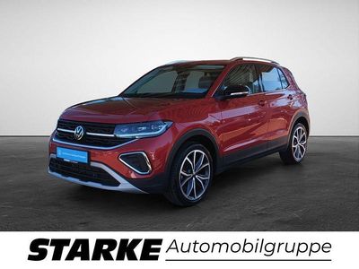 Gebraucht VW T-Cross Style 150 PS (110 kW) 2025 Rot (kings red metallic) SUV