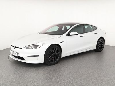 gebraucht Tesla Model S Plaid FSD Yoke Pano Navi STHZ Kam 21"