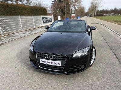 Gebraucht Audi TT Roadster S-Line 200 PS (147 kW) 2009 Phantomschwarz perleffekt Cabrio