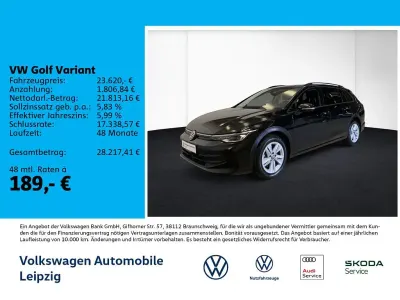 Gebraucht VW Golf VIII Life 116 PS (85 kW) 2025 Schwarz Kombi