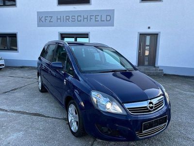 Gebraucht Opel Zafira Family 125 PS (91 kW) 2012 Blau Van / Kleinbus