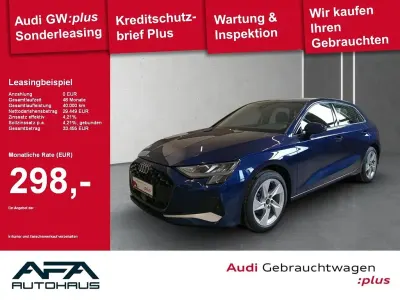 Używany Audi A3 Advanced 150 KM (110 kW) 2025 Niebieski Sedan/Limuzyna