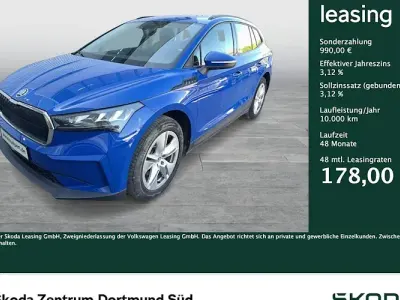 Brugt Skoda Enyaq iV Loft 108 kW (148 HK) 2023 Blå SUV
