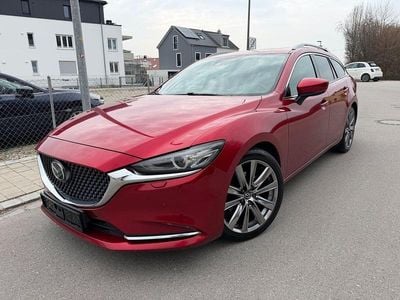 Gebraucht Mazda 6 Sports-Line 184 PS (135 kW) 2019 Rot Kombi