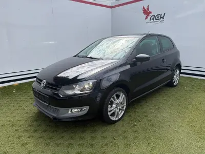 Gebraucht VW Polo Team 105 PS (77 kW) 2010 Schwarz Kleinwagen