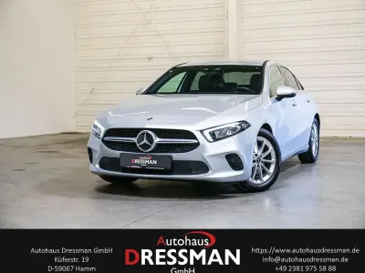 Brugt Mercedes A200 Progressive 163 HK (119 kW) 2020 Sølv Sedan