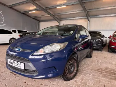 Gebraucht Ford Fiesta 60 PS (44 kW) 2008 Blau Kleinwagen