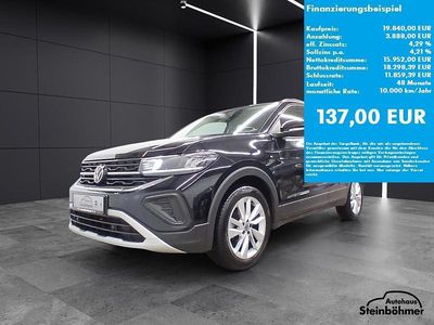 Gebraucht VW T-Cross Goal 115 PS (84 kW) 2025 Deep black perleffekt (schwarz) SUV