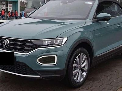 Usata VW T-Roc Cabriolet Style 110 CV (80 kW) 2022 Verde Cabrio
