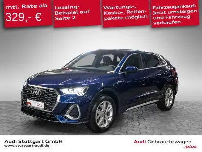 Gebraucht Audi Q3 Sportback S-Line 150 PS (110 kW) 2025 Navarrablau metallic SUV