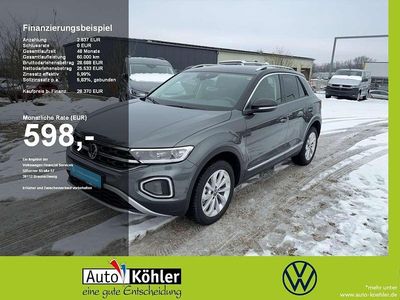 Gebraucht VW T-Roc Style 150 PS (110 kW) 2024 Indiumgrau SUV