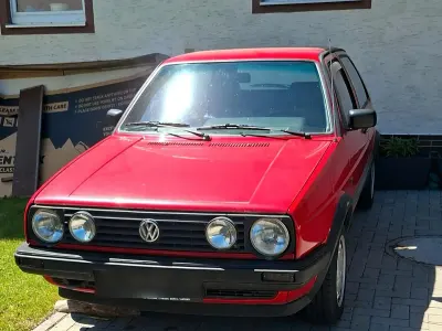 Gebraucht VW Golf II 1991 Rot Kleinwagen