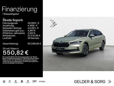 Ice teabeige metallic Gebraucht 2025 Skoda Superb Selection Kombi | 49.990 € (Teuer)