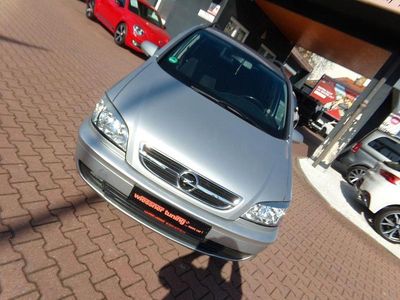 Gebraucht Opel Zafira Elegance 125 PS (91 kW) 2004 Silber Van / Kleinbus