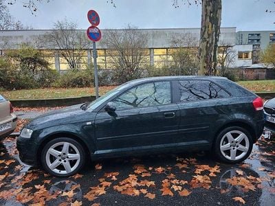Usata Audi A3 116 CV (85 kW) 2007 Verde Utilitaria