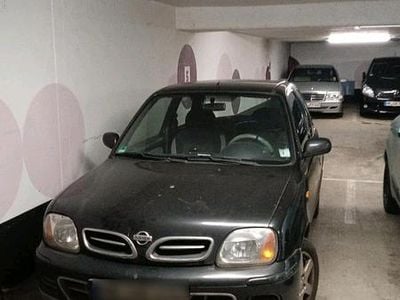 Gebraucht Nissan Micra 2002 Schwarz Kleinwagen